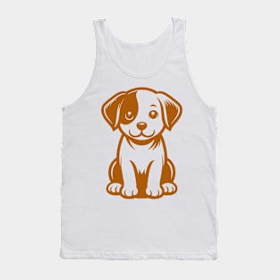 Kawaii Puppy Tank Top